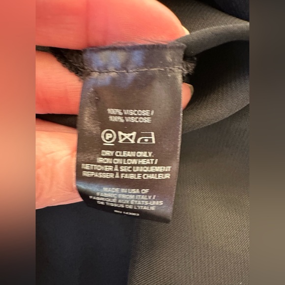 Revolve Protagonist black draped slip dress - Picture 10 of 10